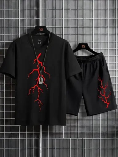 Men Summer Short  + T shirt